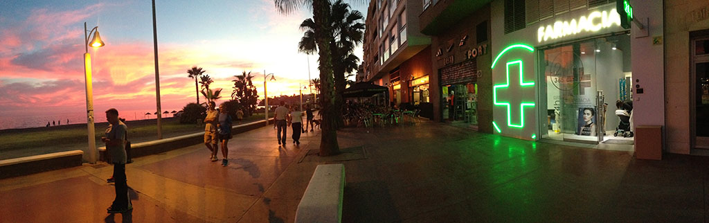 Ubicación Farmacia Sánchez de la Chica, en Rincón de la Victoria